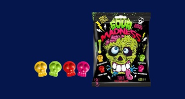 Sour Madness – cukierki ekstremalnie kwaśne