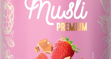 Musli Premium z Migdałami w Czekoladzie Karmelowej