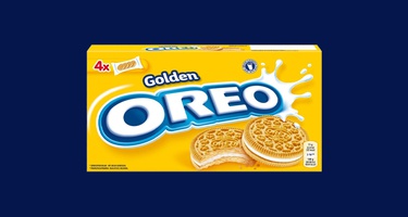 Złociste ciastka Oreo Golden